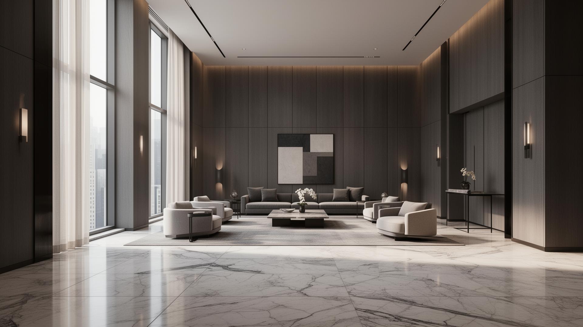 Premium property lobby
